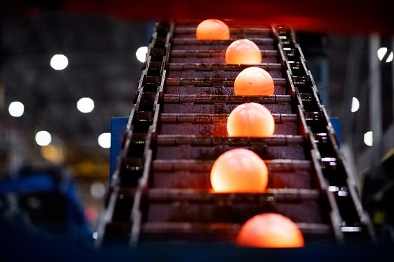 Металлоинвест расширяет линейку стальных мелющих шаров